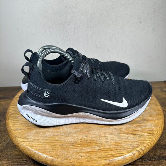 Nike ReactX Infinity Run 4 DR2665-001 Black White Shoe‎ Men's Size 8